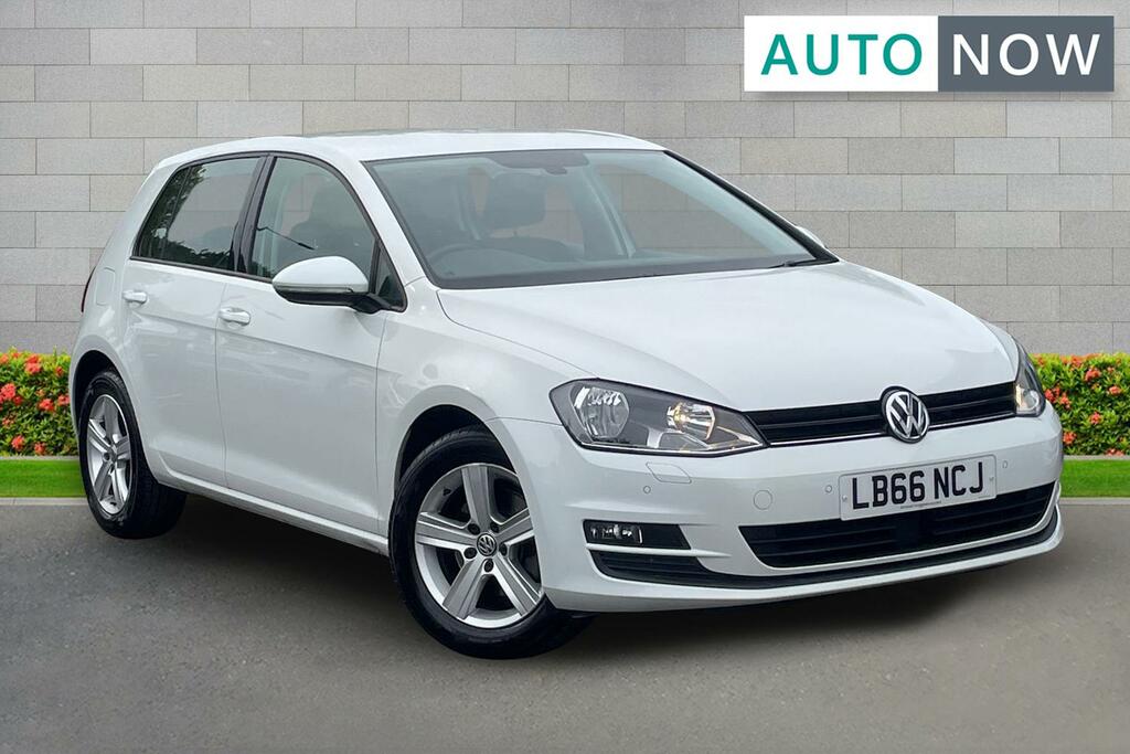Volkswagen Golf Volkswagen Golf 1.6 Tdi Bluemotion Tech Match Edit White