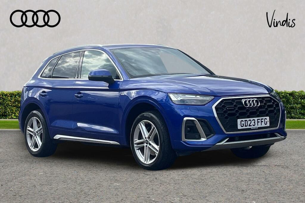 Audi Q5 Audi Q5 S Line 40 Tdi Quattro 204 Ps S Tronic Blue