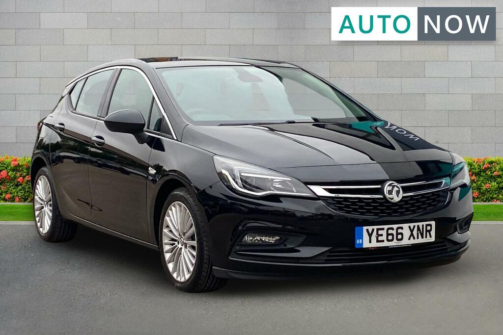 Vauxhall Astra Vauxhall Astra 1.4I Turbo Elite Nav Hatchback Black
