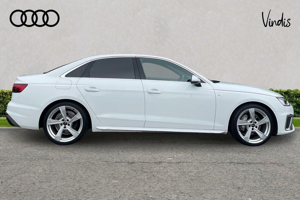 Audi A4 Audi A4 S Line 40 Tfsi 204 Ps S Tronic White #4
