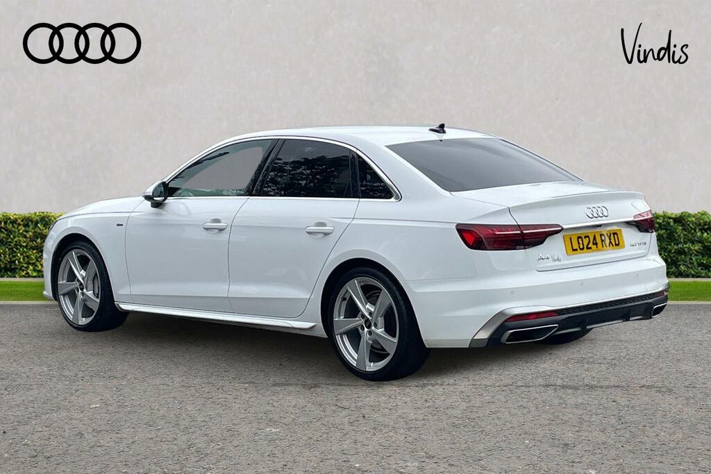 Audi A4 Audi A4 S Line 40 Tfsi 204 Ps S Tronic White #3