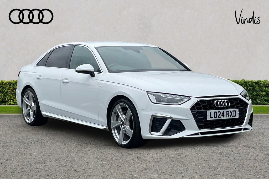 Audi A4 Audi A4 S Line 40 Tfsi 204 Ps S Tronic White