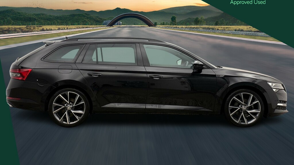 Skoda Superb Skoda Superb Sportline Plus 1.5 Tsi 150 Ps Dsg Black #4