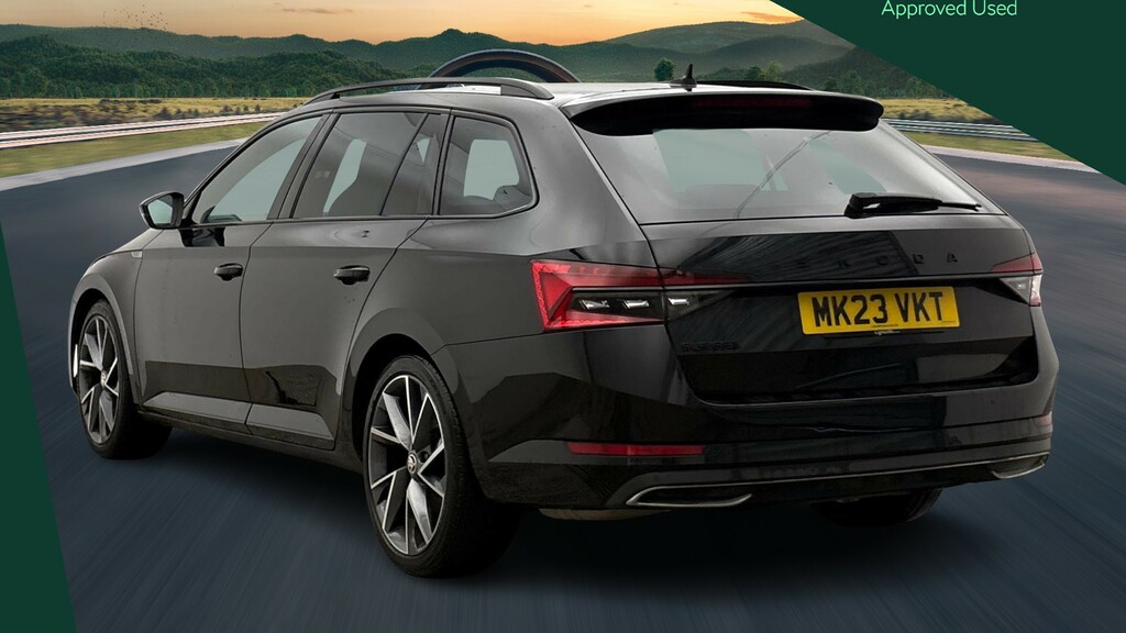 Skoda Superb Skoda Superb Sportline Plus 1.5 Tsi 150 Ps Dsg Black #3