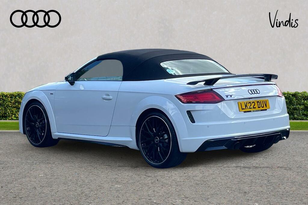 Audi TT Audi Tt Roadster Black Edition 40 Tfsi 197 Ps S Tr White #3