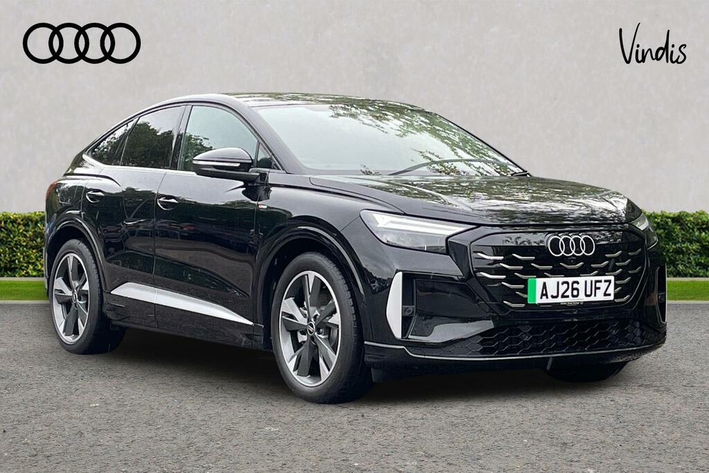 Audi Q4 E Tron Audi Q4 E-tron Sportback 210Kw Performance 82Kwh S Black