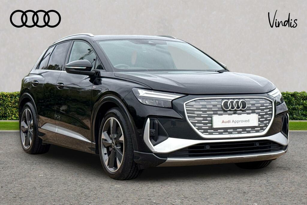 Audi Q4 E Tron Audi Q4 E-tron S Line 40 150,00 Kw Black