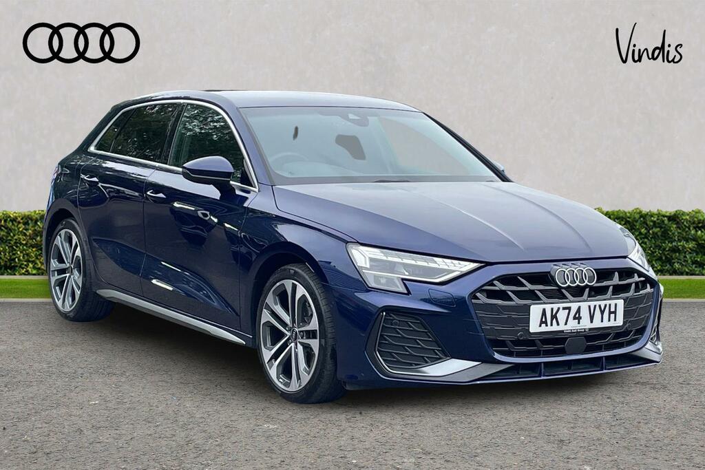 Audi A3 Audi A3 Sportback S Line 35 Tfsi 150 Ps S Tronic Blue