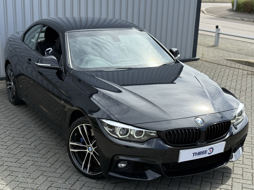 BMW 4 Series Bmw 435D Xdrive M Sport Black #2