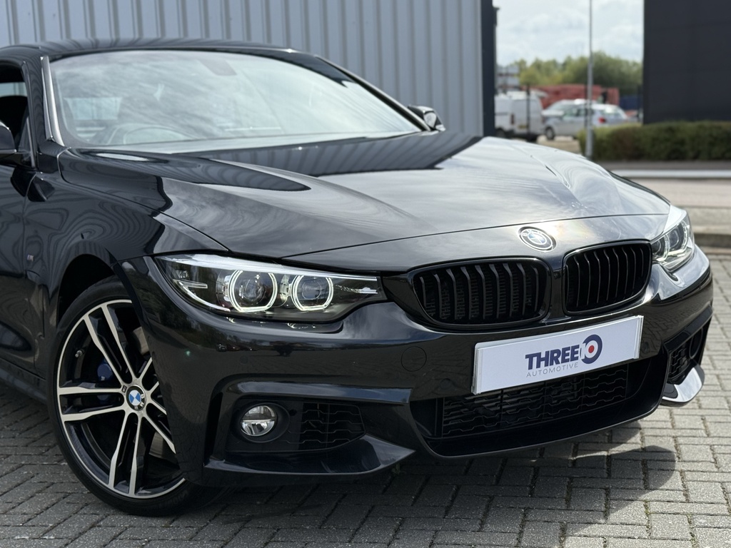 BMW 4 Series Bmw 435D Xdrive M Sport Black #3