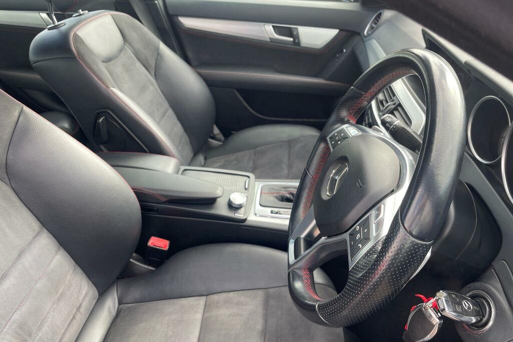 Mercedes-Benz C Class 2.1 Amg Sport Silver 2013  #14