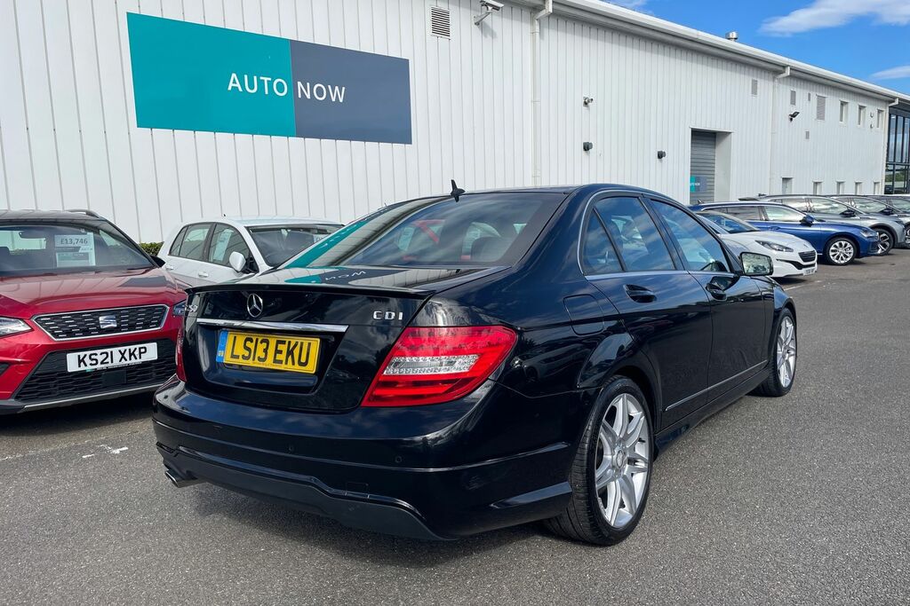 Mercedes-Benz C Class 2.1 Amg Sport Silver 2013  #23