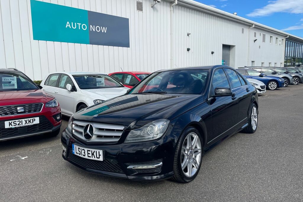 Mercedes-Benz C Class 2.1 Amg Sport Silver 2013  #24