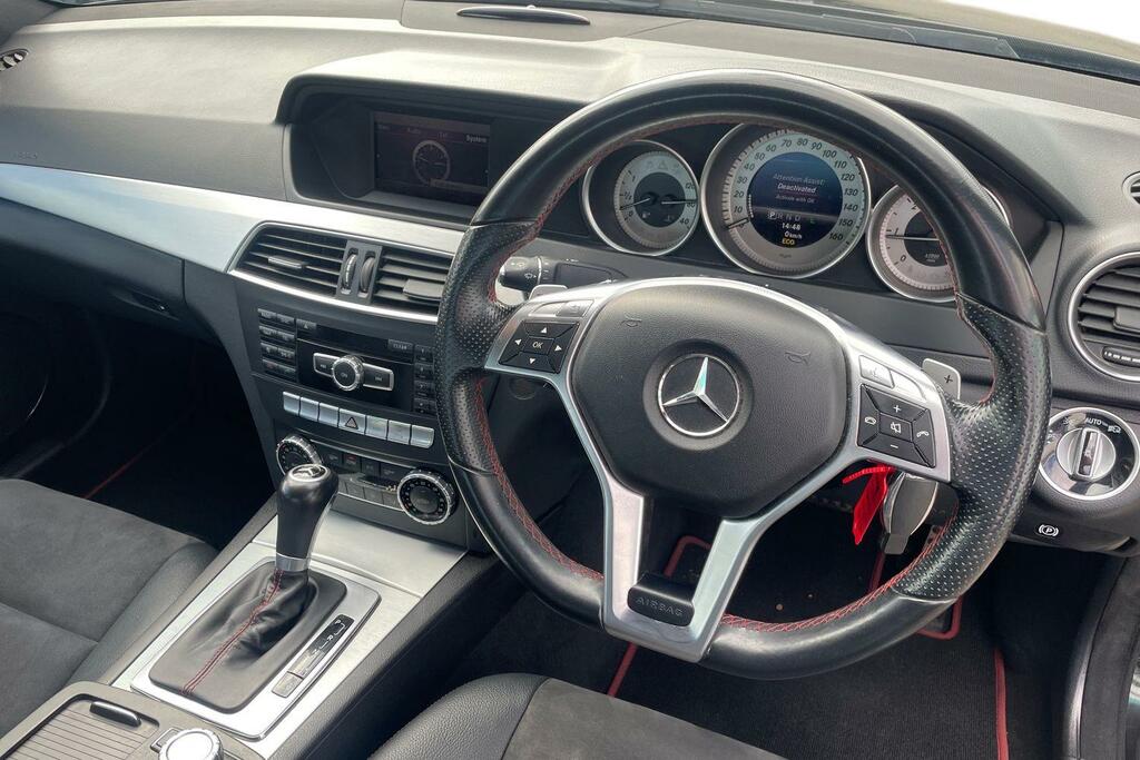 Mercedes-Benz C Class 2.1 Amg Sport Silver 2013  #12