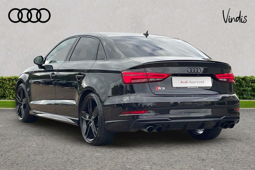 Audi A3 Audi S3 Saloon Black Edition 2.0 Tfsi Quattro 310 Black #3