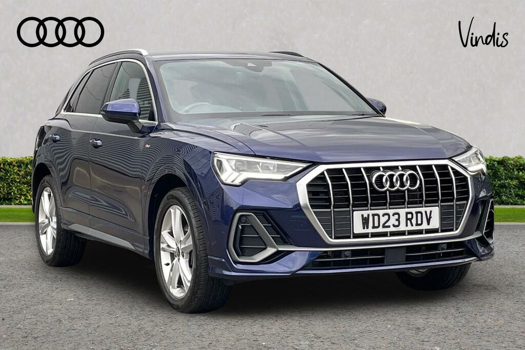 Audi Q3 Audi Q3 S Line 35 Tfsi 150 Ps S Tronic Blue