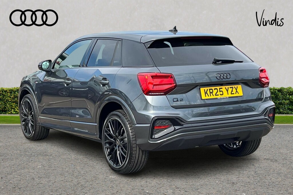 Audi Q2 Audi Q2 Estate 30 Tfsi 116 Black Edition Grey #3