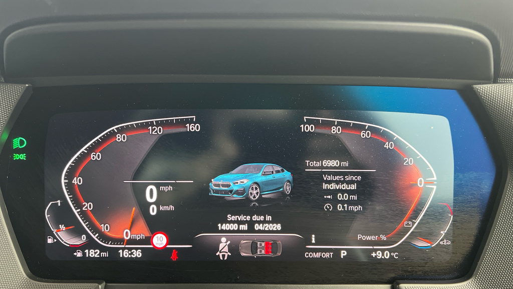 BMW 2 Series Gran Coupe 3L Null Grey #9