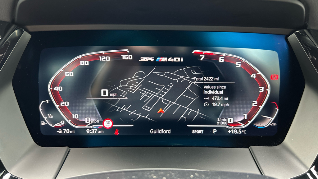 BMW Z4 Sdrive M40i Shadowline Plustech Pack Blue #31