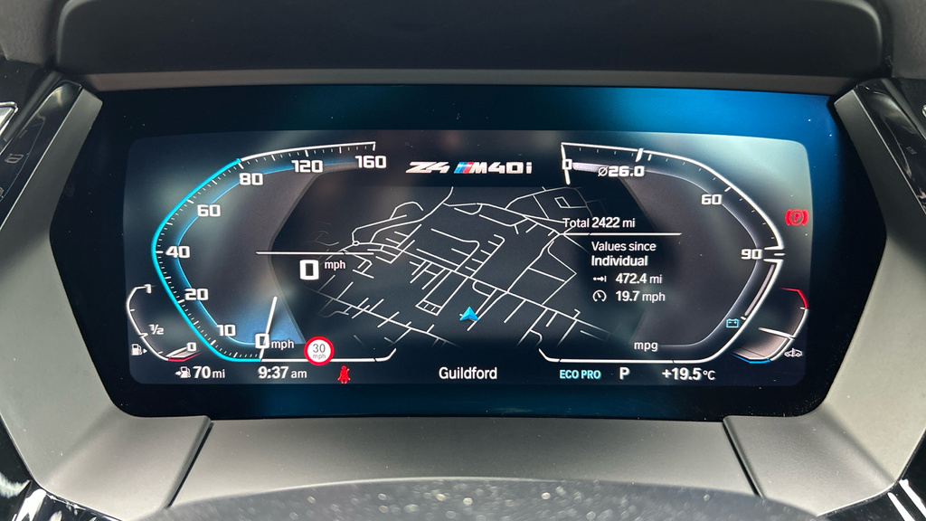 BMW Z4 Sdrive M40i Shadowline Plustech Pack Blue #33