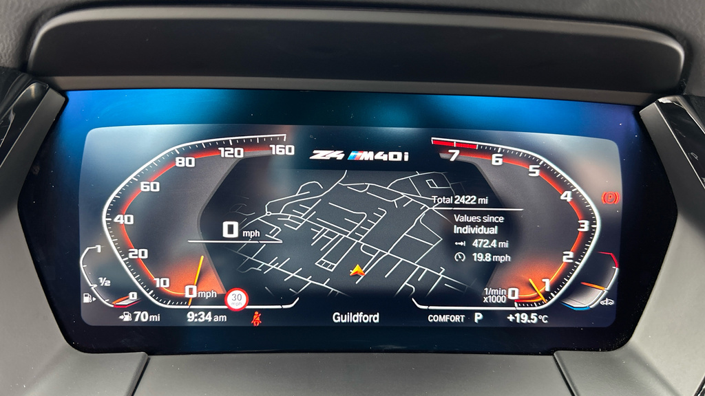 BMW Z4 Sdrive M40i Shadowline Plustech Pack Blue #9