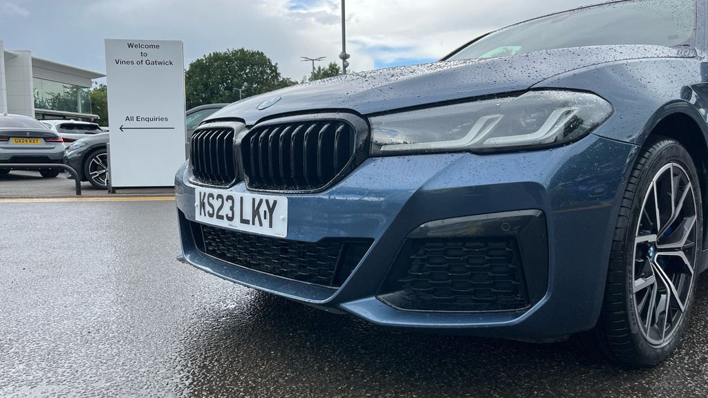 BMW 5 Series 520D Mht M Sport Step Techpro Pack Blue #37