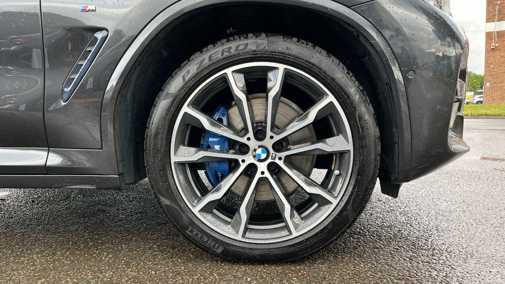 BMW X3 2.0 20D Mht M Blue #14