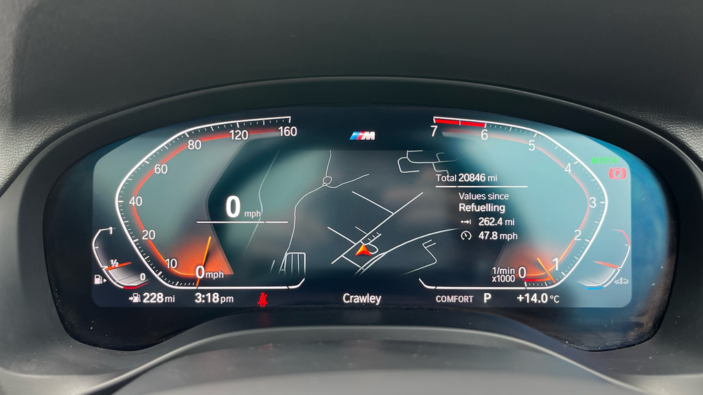 BMW X3 2.0 20D Mht M Blue #9