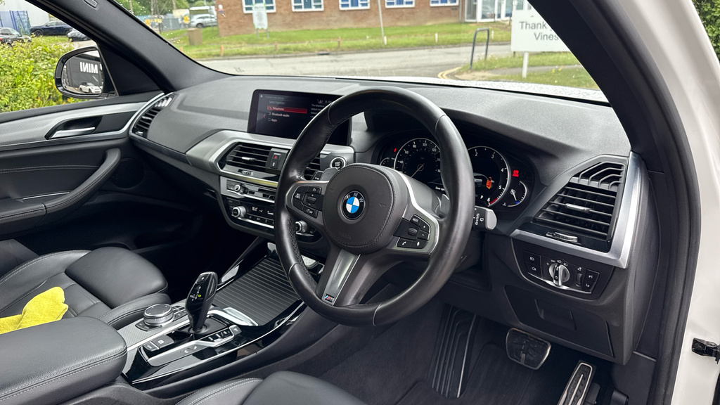 BMW X3 X3 Xdrive20d M Sport White #6