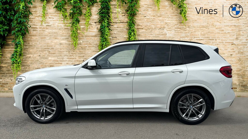 BMW X3 X3 Xdrive20d M Sport White #3