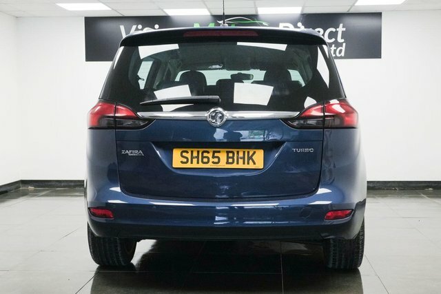 Vauxhall Zafira Tourer 1.4I Turbo Sri Euro 6 Blue #2
