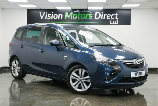 Vauxhall Zafira Tourer 1.4I Turbo Sri Euro 6 Blue