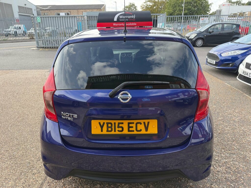 Nissan Note 1.2 12V N-tec Euro 5 Ss Blue #5