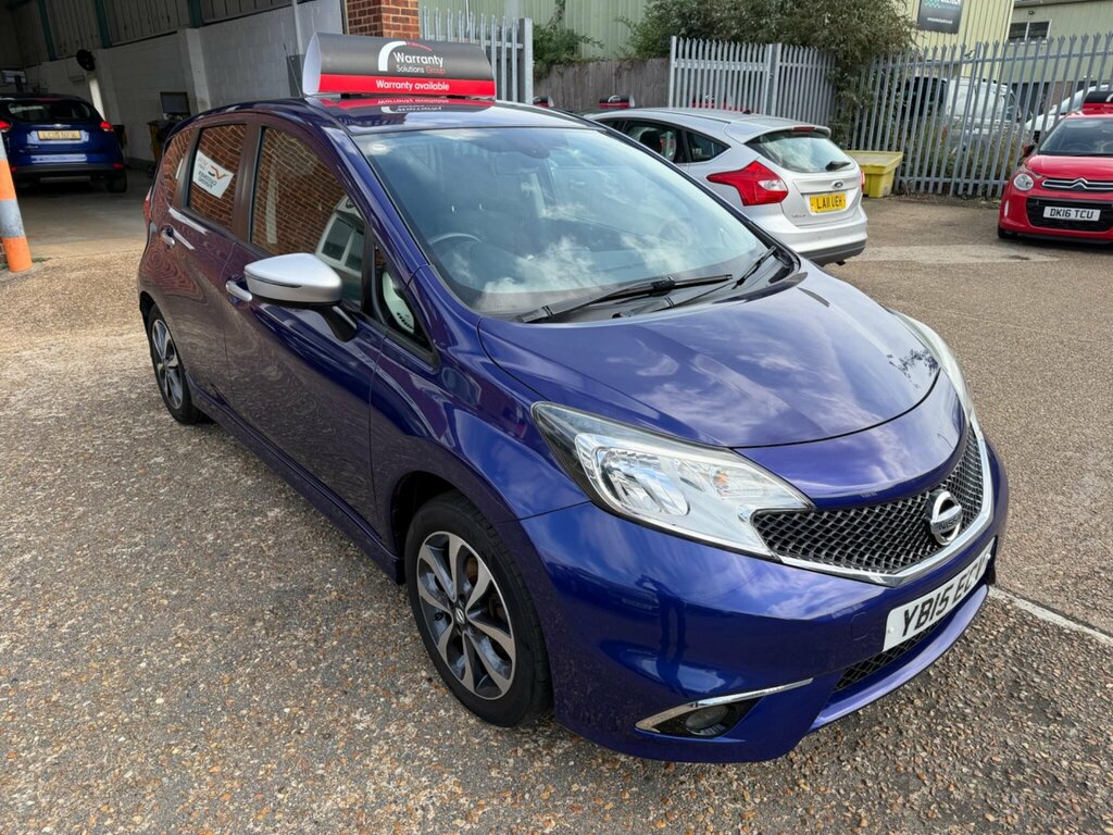 Nissan Note 1.2 12V N-tec Euro 5 Ss Blue #3