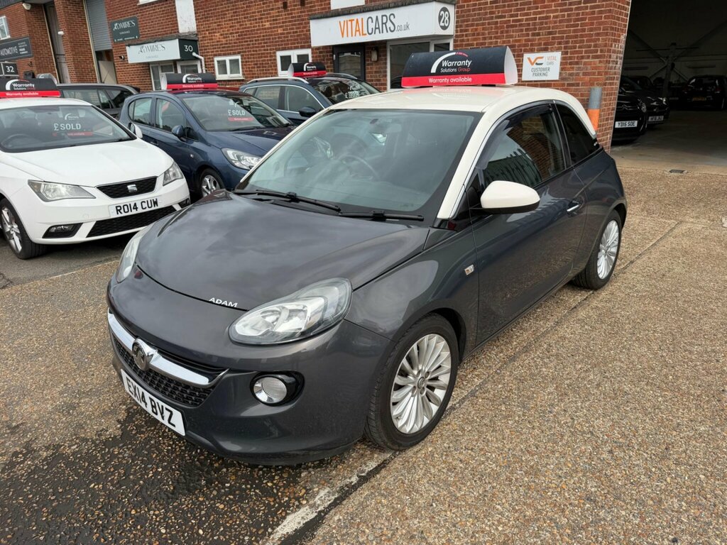 Vauxhall Adam 1.2 Ecoflex 16V Glam Euro 5 Ss Grey