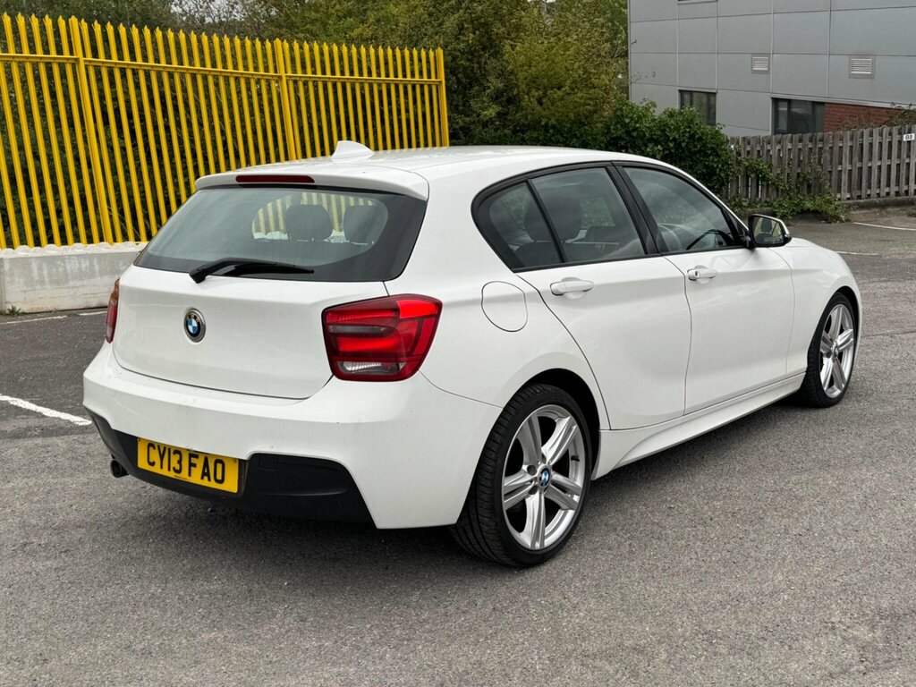 BMW 1 Series 2.0 116D M Sport Euro 5 Ss White #6