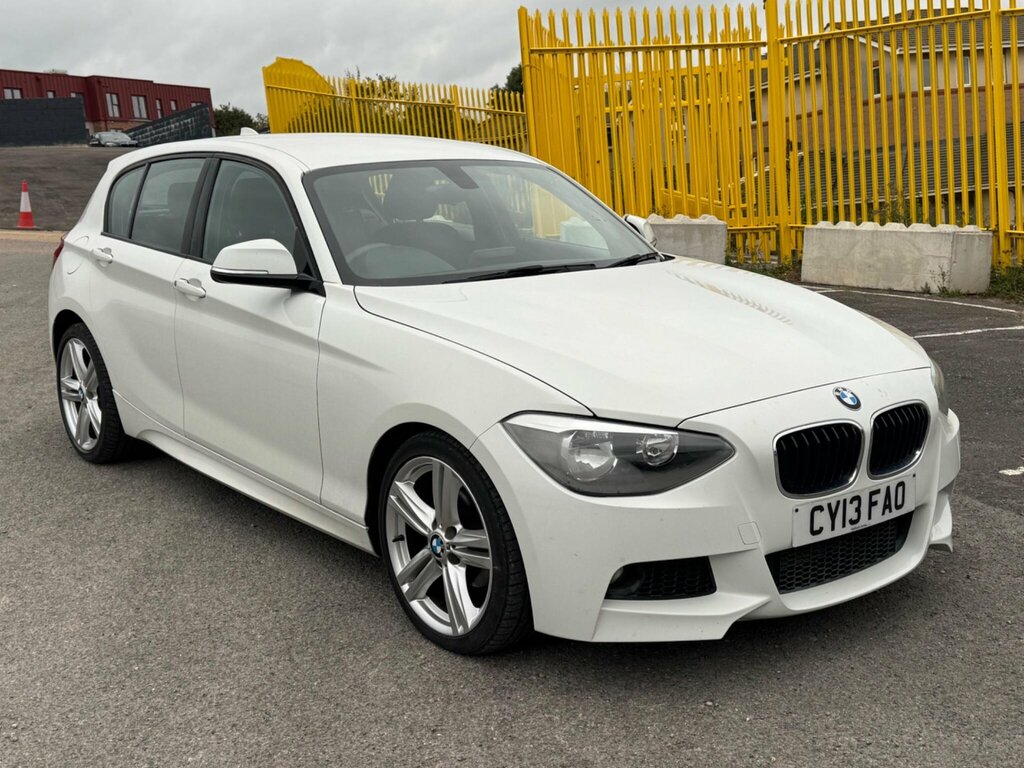 BMW 1 Series 2.0 116D M Sport Euro 5 Ss White #4