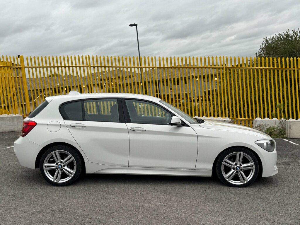 BMW 1 Series 2.0 116D M Sport Euro 5 Ss White #5