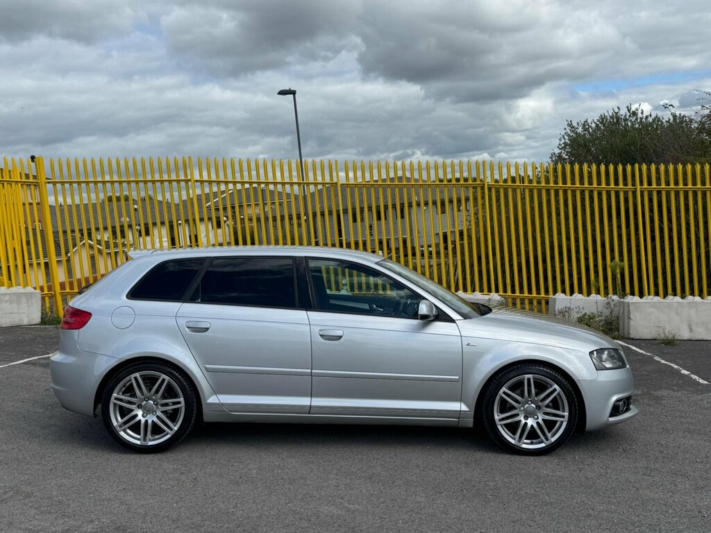 Audi A3 2.0 Tdi S Line Sportback Euro 5 Ss SV11RZF Silver #5