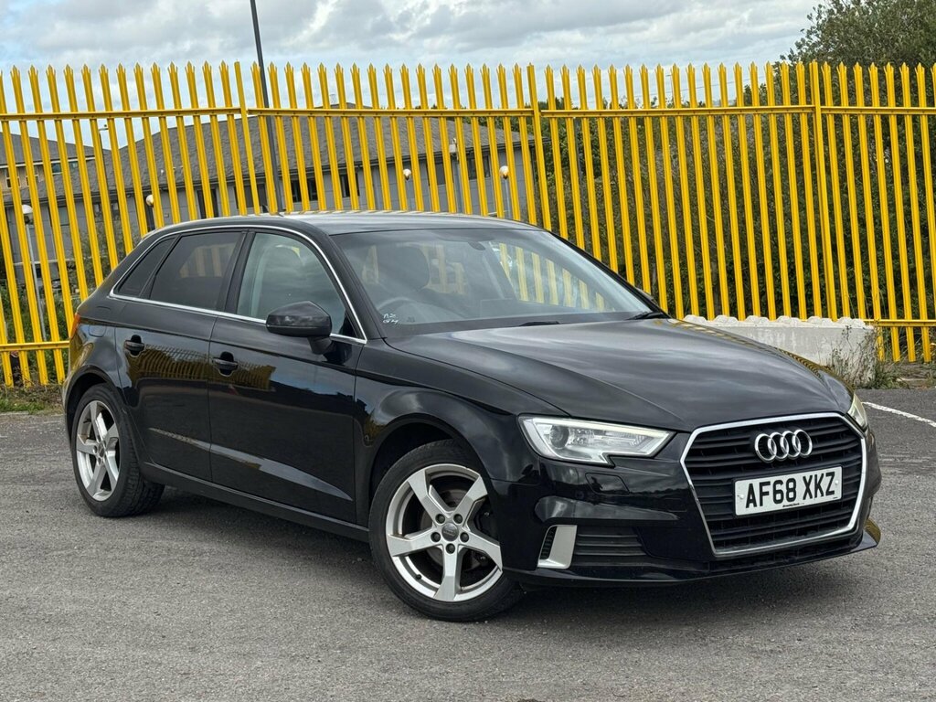 Audi A3 1.5 Tfsi Cod 35 Sport Sportback Euro 6 Ss AF68XKZ Black