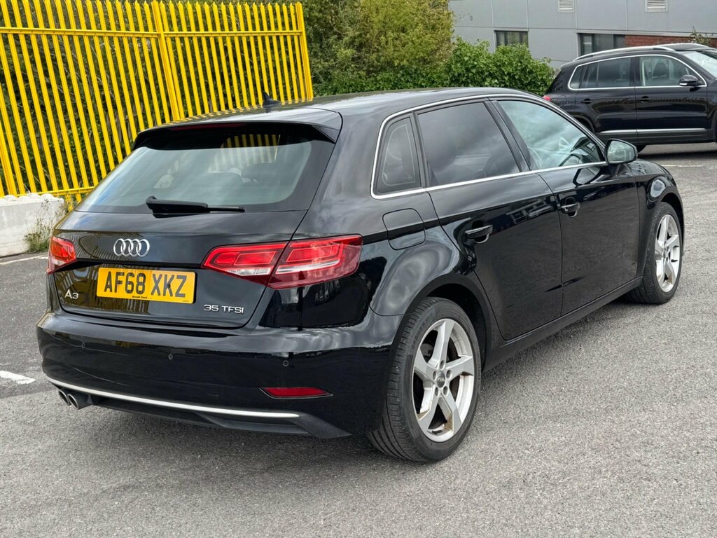 Audi A3 1.5 Tfsi Cod 35 Sport Sportback Euro 6 Ss AF68XKZ Black #6