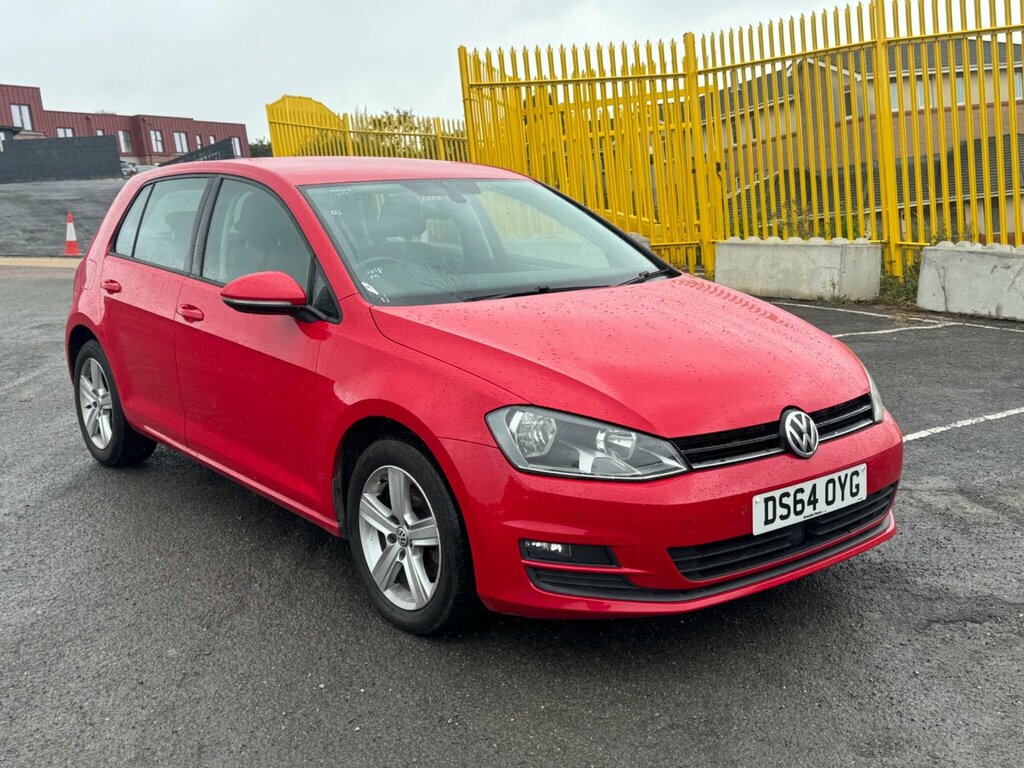 Volkswagen Golf 1.6 Tdi Bluemotion Tech Match Euro 5 Ss DS64OYG Red #5