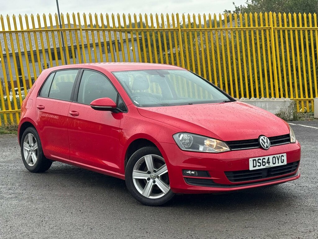 Volkswagen Golf 1.6 Tdi Bluemotion Tech Match Euro 5 Ss DS64OYG Red