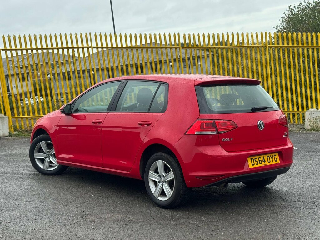 Volkswagen Golf 1.6 Tdi Bluemotion Tech Match Euro 5 Ss DS64OYG Red #2