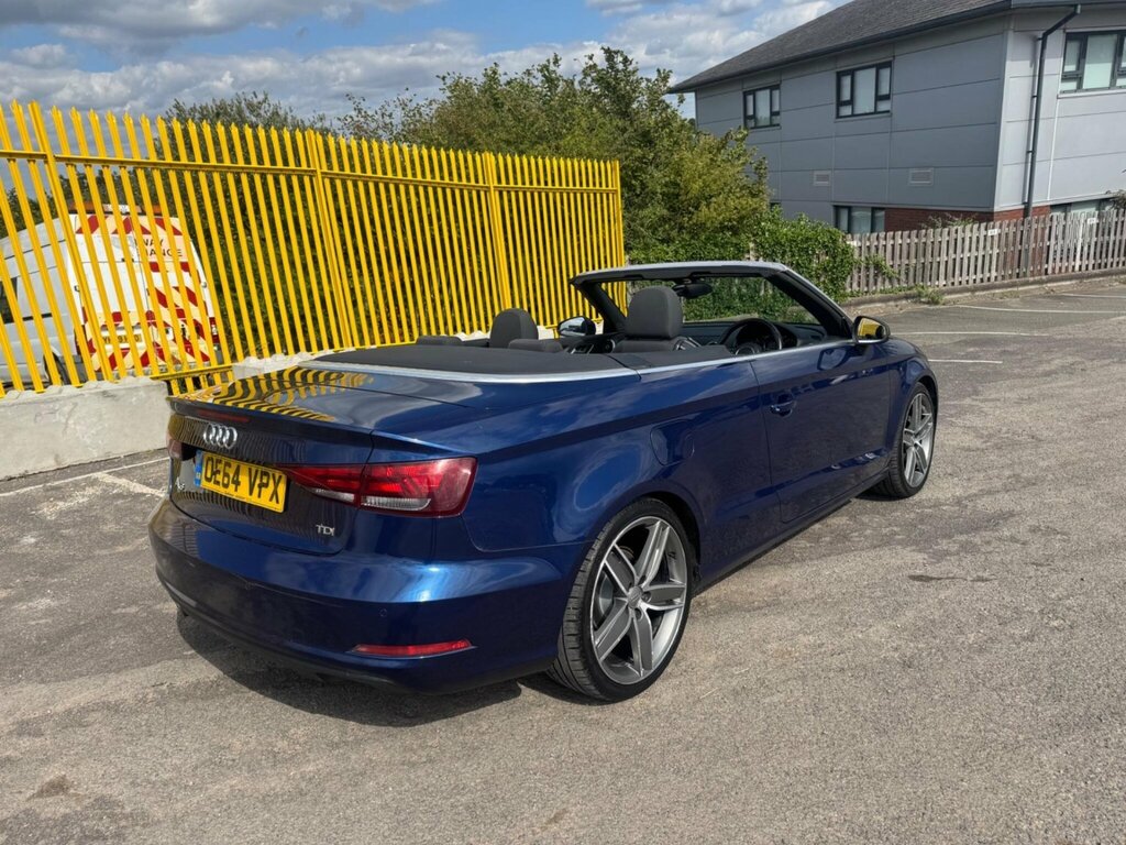 Audi A3 Cabriolet 2.0 Tdi Sport Euro 6 Ss Blue #5