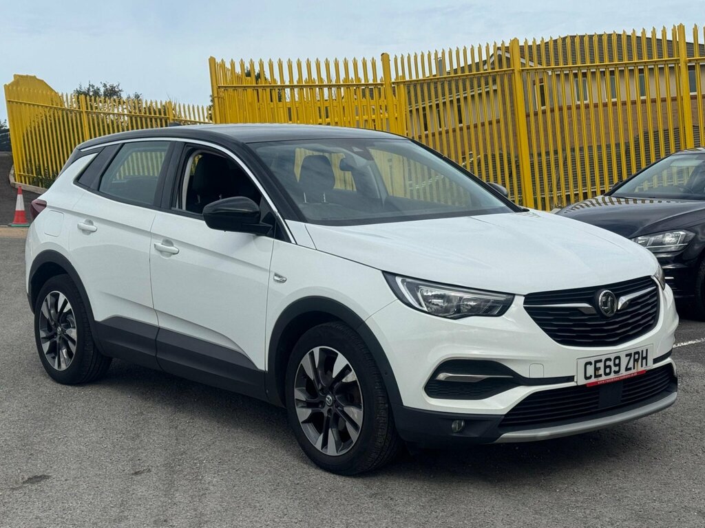 Vauxhall Grandland X 1.2 Turbo Sport Nav Euro 6 Ss White #4