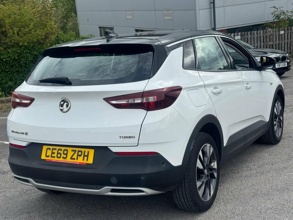 Vauxhall Grandland X 1.2 Turbo Sport Nav Euro 6 Ss White #6
