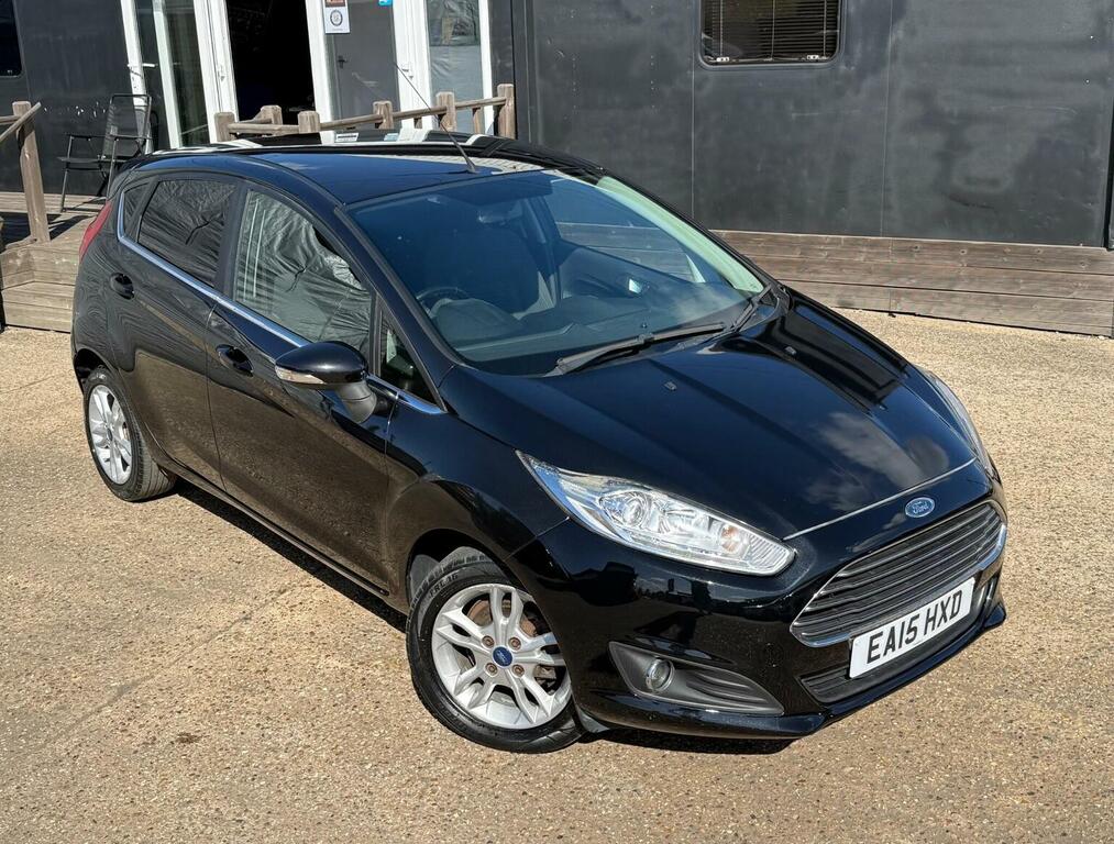 Ford Fiesta 1.0T Ecoboost Zetec Powershift Euro 6 Black #2