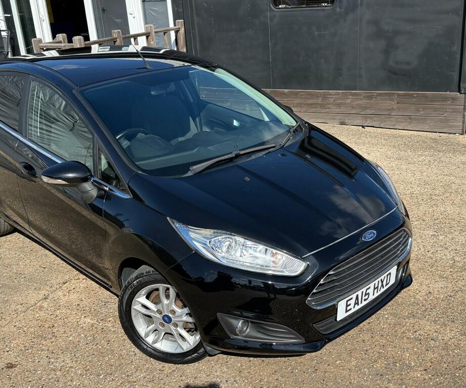 Ford Fiesta 1.0T Ecoboost Zetec Powershift Euro 6 Black #3