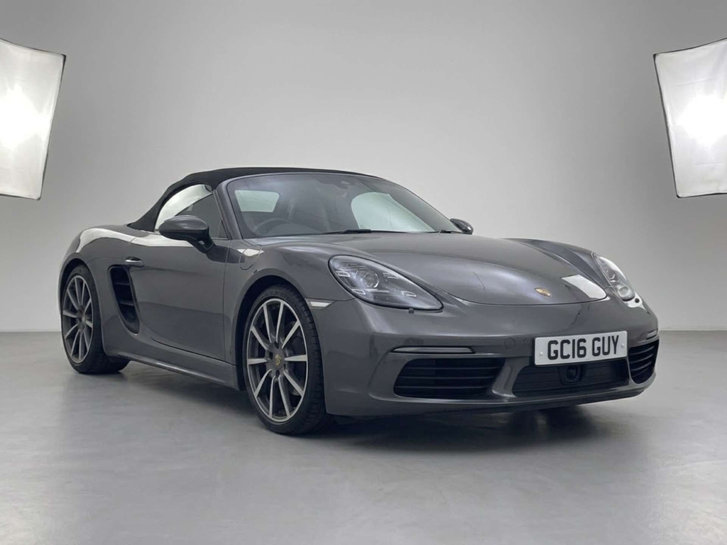 Porsche 718 Boxster S Semi-auto Grey